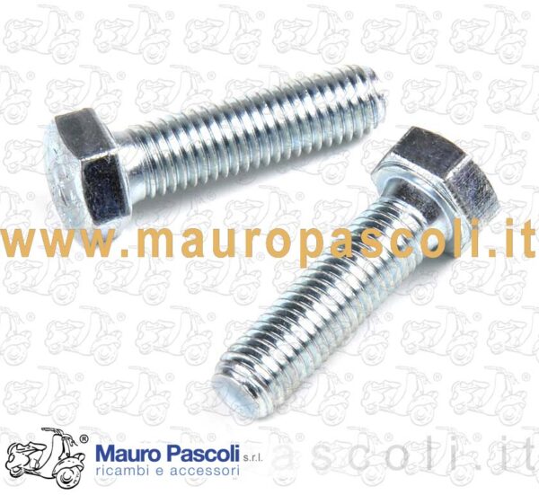 KIT 2 BULLONI FISSAGGIO SELLA E SERBATOIO VESPA, MM 7 X 25 CHIAVE DA 11MM.